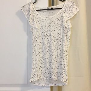 White too with floppy mini wings.